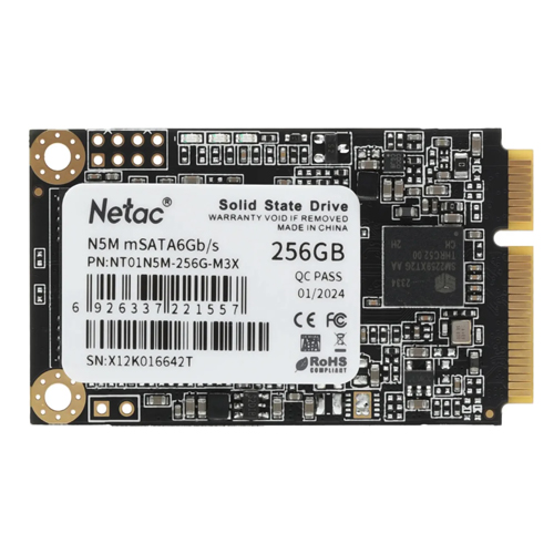 NETAC N5M 256Gb, mSATA, SATA III SSD/008488