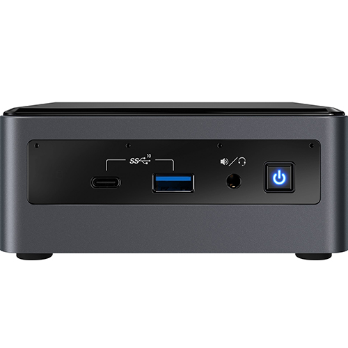 Intel NUC BXNUC10I3FNH1 PC/workstation barebone UCFF Black BGA 1528 i3-10110U 2.1 GHz