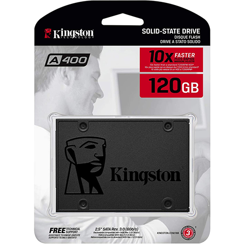 Kingston A400 2.5" 120GB  SATA SSD /SA400S37/120G