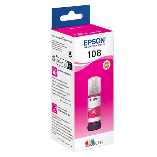 Epson 108 EcoTank Magenta /007533