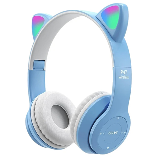 P47M mix Color Wireless Headset/bluetooth/blue