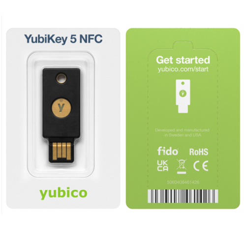 YubiKey 5 NFC Sequrity key/008708