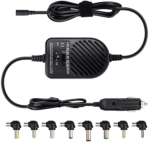 12V AUTO DC power regulated adapter/ Car Charger 80W