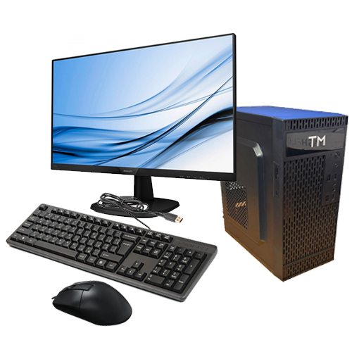 Office PC with  24" Monitor and Kb/Mouse