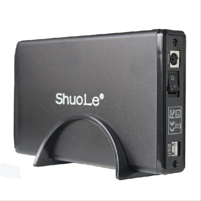 Bajeal 3.5 inch SATA USB 3.0 HDD External Case with stand
