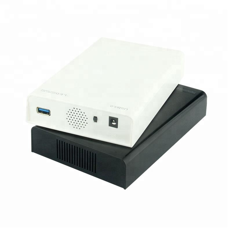 3.5 inch SATA USB 3.0 HDD External Case Black