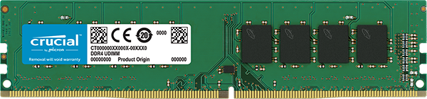 Crucial 4GB DDR4 2400 MHz  CT4G4DFS824A