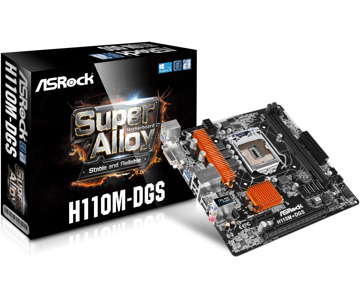 Asrock H110M-DGS/M