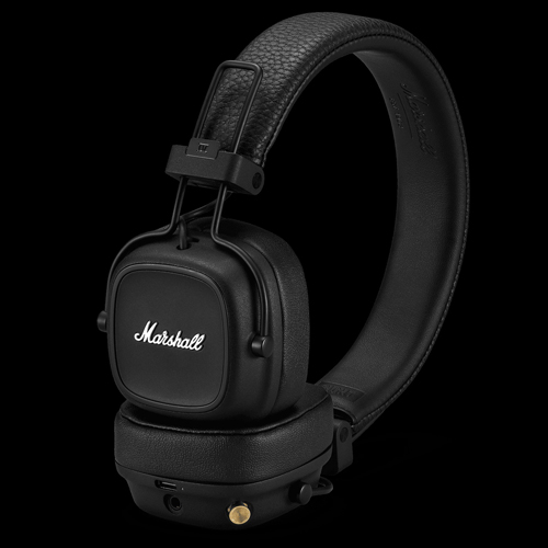 Marshall Major IV On-Ear Bluetooth Headphone, Black