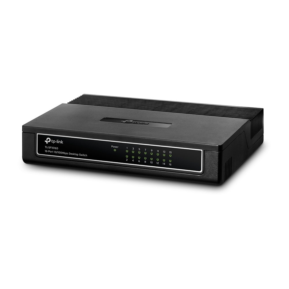 TP-Link Tl SF1016D 16 Port 10100Mbps Desktop Switch 3.2Gbps‎